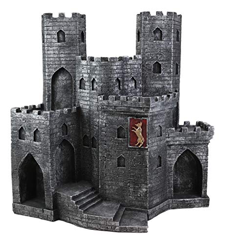 Soporte Escultura Castillo Medieval Borgoña 15 in