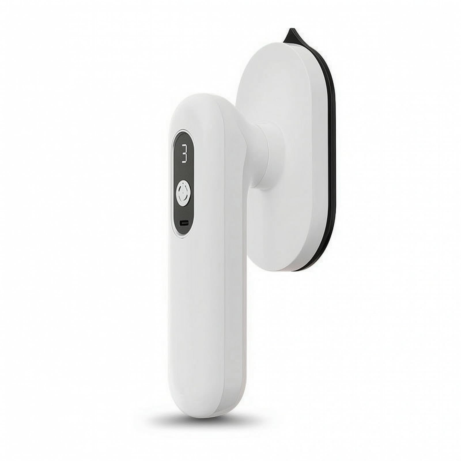 Ferro da Stiro Portatile Ferro a Vapore Mini Stiratrice Dispositivo da Stiro con Struttura Verticale E Controllo Preciso in Ceramica E Alluminio, Bianco