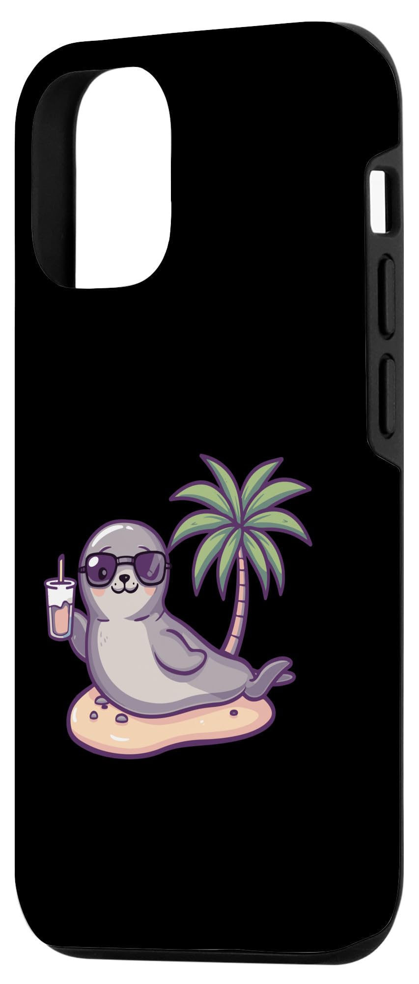 iPhone 15 Cute Seal On Beach - Image 2