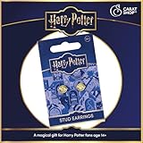 Official Harry Potter Time Turner Gold Plated Stud Earrings - Image 5