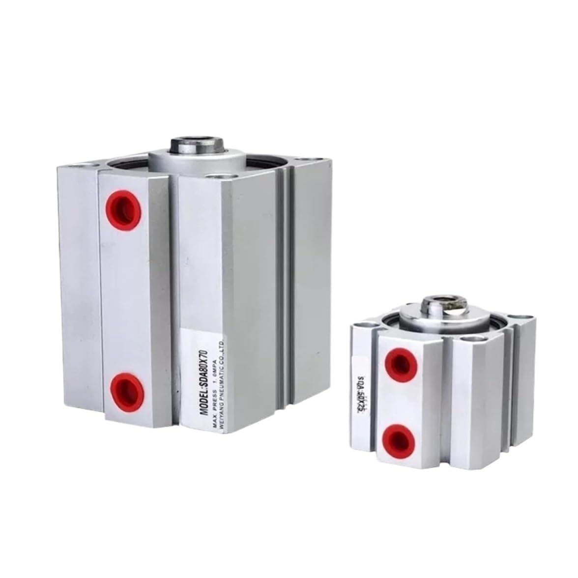 Vérin pneumatique compact SDA 32x45mm pour résoudre les pannes d'air