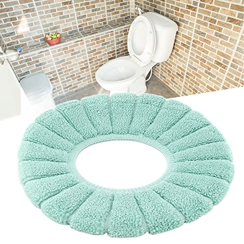 Jeanoko WC-Sitzkissenbezug, Warm, Weich, Bequem, Waschbar, WC-Sitzkissen-Ersatz(Grün) – Bild 8