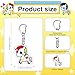 Tokidoki Keychain Unicorno Keychain Acrylic Fashion Lobster Clasp Key Rings Bag Charm for Unicorno Fans Stellina Dolce Mooka