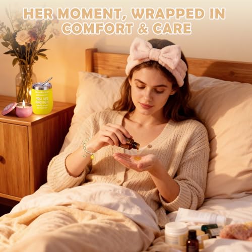 50% Off ZAHAT Women's Gift Set with Mug, Headband, Socks & Candle