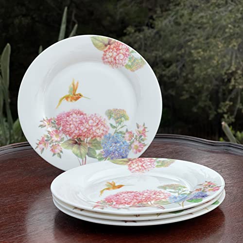 Gracie Bone China Hydrangea Everlasting Dessert / Salad Plate 7.5-Inch (Set Of 4) #TOP1