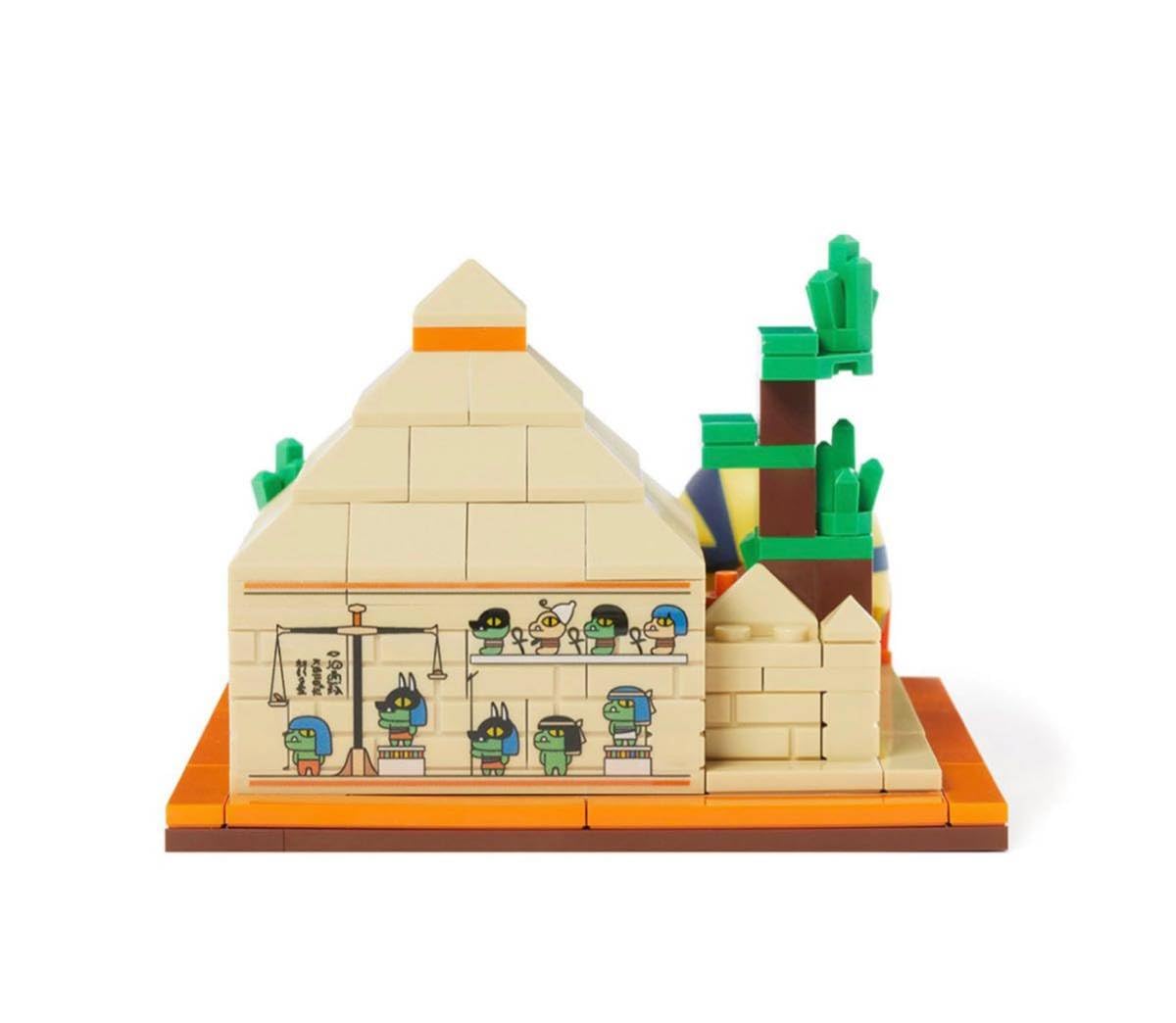 Amazon.co.jp: 公式カカオフレンズ チュンシク スフィンクス ピラミッド ブロック : おもちゃ