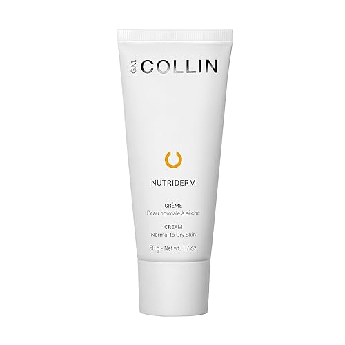 G.M. COLLIN Nutriderm Creme | Pflegende tägliche Gesichtscreme für trockene Haut | Feuchtigkeitsspendende Hautpflege mit Reispeptiden und marokkanischem Arganöl