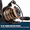 Penn Battle Spinning Reel Kit, Size 5000, Includes Reel Cover and Spare Anodized Aluminum Spool, Right/Left Handle Position, HT-100 Front Drag System