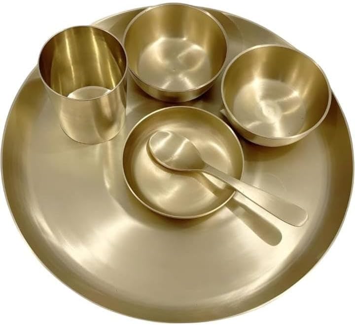 BONA FIDE - Unit of signature metal exports Kansa Dinner Set