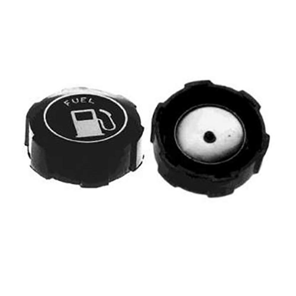 Reliable Aftermarket Parts Fits Briggs and Stratton Fuel Cap, Black Stainless Steel, Lawn Mower Engine Part, Cap
