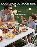 M&SENSE Citronella Eucalyptus Large Soy Scented Candles Outdoor for Women Men 550g 110H Organic Summer Citronella Candles for Outside Patio Camping BBQ Non Toxic Long Lasting Candles for Family Home - Image 6