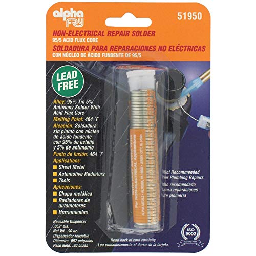 alpha fry AM51950 Solder Acid Core 0.062