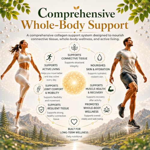 CollaGenesis™-V – Advanced Vegan Collagen Support Comprehensive System – VeCollal Vegan Collagen, 25g Protein, MSM + Hyaluronic Acid + Silica, Complete Amino Acid Profile, 18 Vitamins & Minerals — view 5