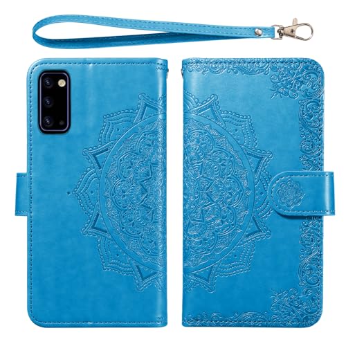 Coque Samsung Note 20 5G抗震花纹皮套带钢化膜解决屏幕刮伤与卡包收纳 - 6