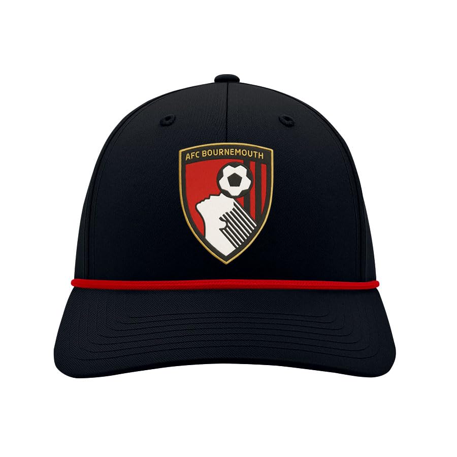 AFC Bournemouth Premium Airflow Hat - Negro miniatura 3