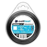 Photo Gallery cellfast filo da taglio fil de débroussailleuse renforcé per decespugliatori e tagliaerba filo per decespugliatore premium quadrato 2,7 mm 15 m Photo Gallery cellfast filo da taglio fil de débroussailleuse renforcé per decespugliatori e tagliaerba filo per decespugliatore premium quadrato 2,7 mm 15 m