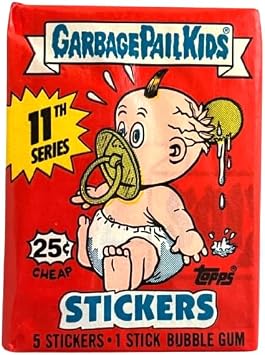 1987 Topps Garbage Pail Kids Original 11th Series 11 OS11 Card Wax Pack GPK Sealed