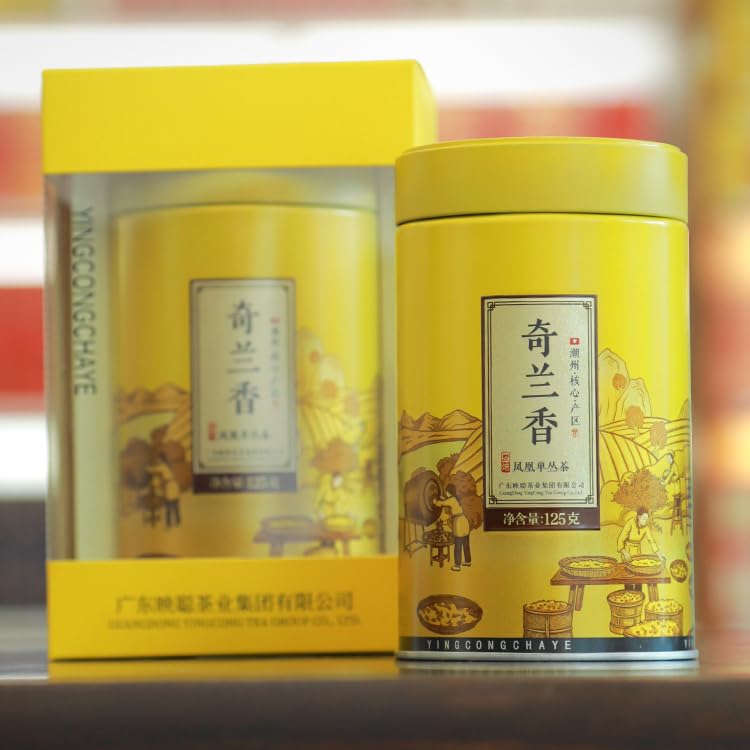 Thé Phoenix Dancong Qi Lan Xiang oolong d'exception aux notes d'orchidée rare 4x125g
