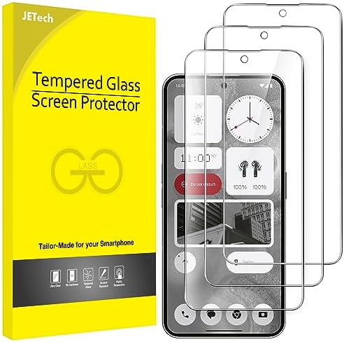 JETech Screen Protector for Nothing Phone 2, 3-Pack