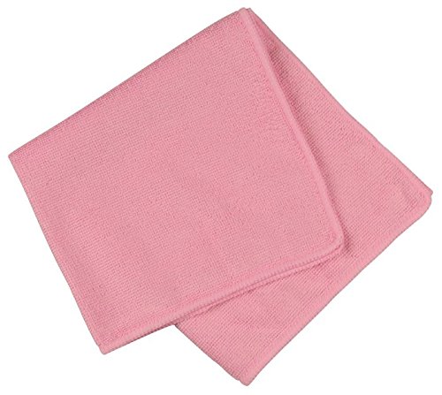 20 x panni in microfibra rosa 40 x 40 cm qualità professionale Gastro panno in microfibra