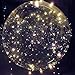 Lightsfever warm white led balloons with batteries, wedding proposal decorations clear transparent for helium or air, birthday party, halloween decor