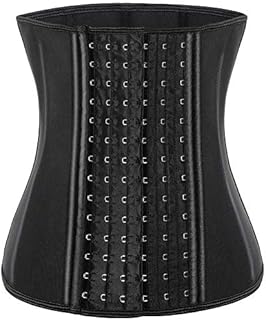 ECOWALSON Waist Trainer for Women Corset Cincher Body Shaper with Steel Bones