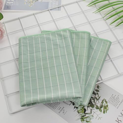 Frypay Lot de 6 Chiffons de Nettoyage en Bambou,Chiffon Microfibres en Bambou 40x40cm, nettoie Toutes Les Surfaces sans Trace