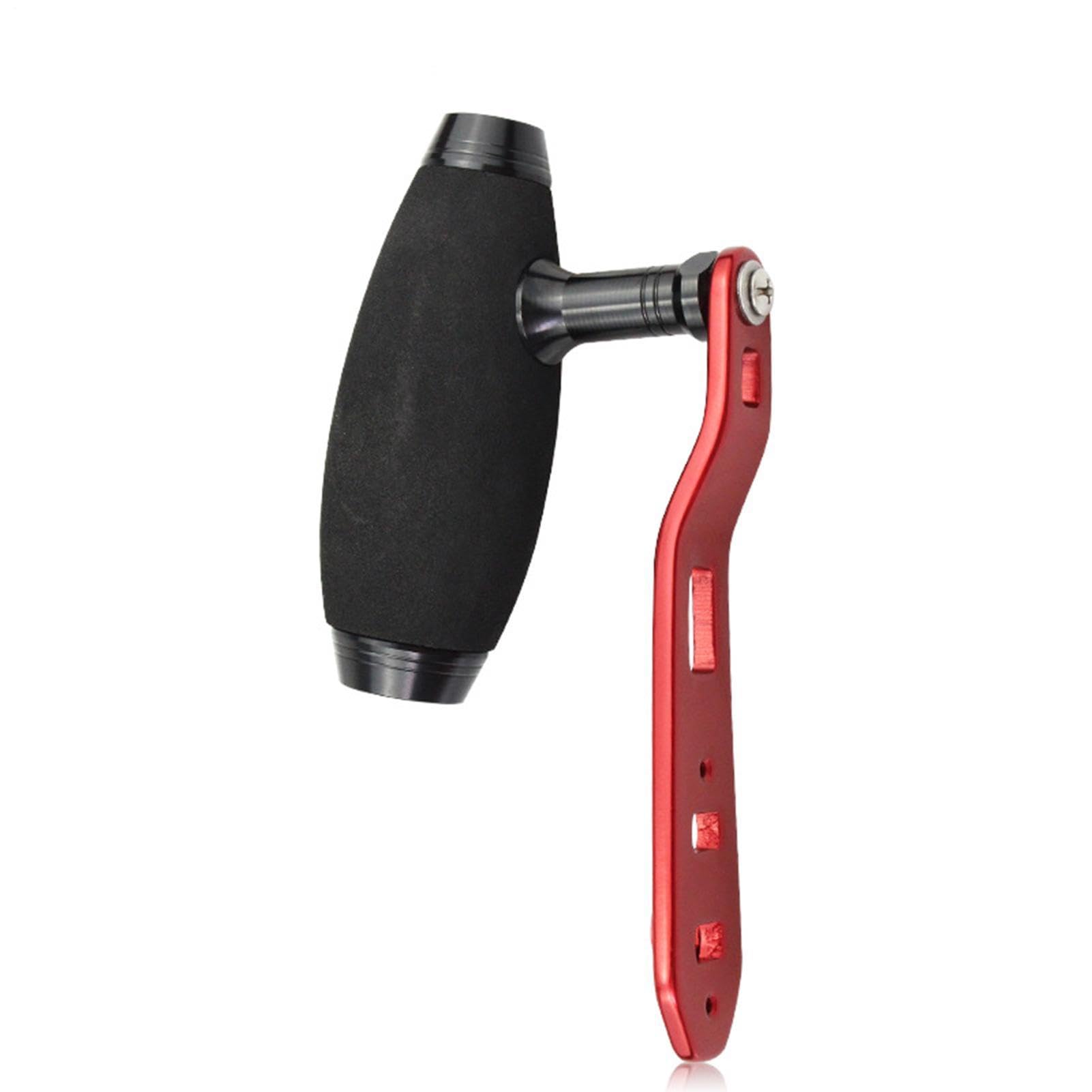 Poignée de moulinet – Accessoire d'enroulement de tige, outil de moulage de type T en alliage, poignées de rechange légères, équipement de pêche | Poignée de moulinet de type T en alliage d'aluminium