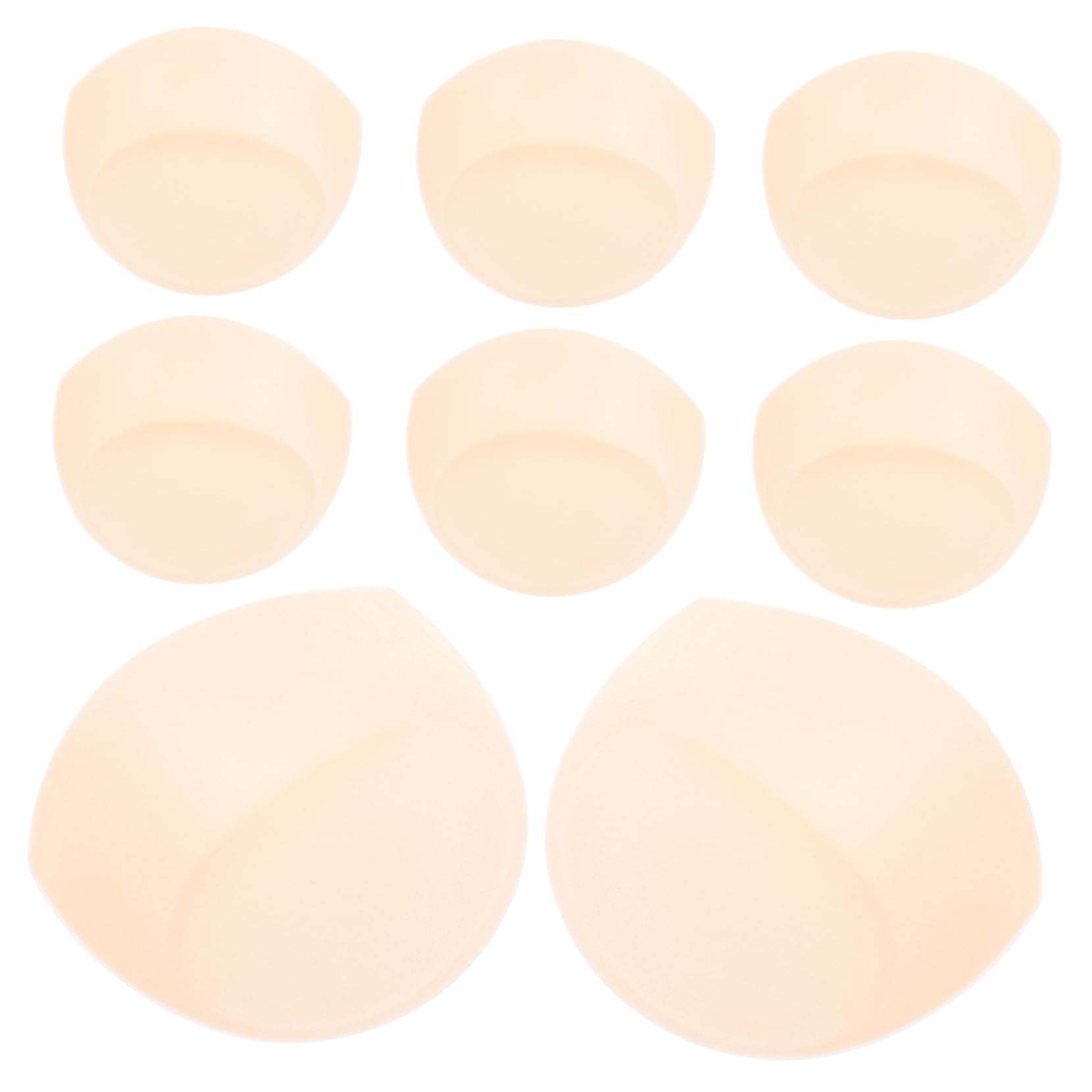 LIFKOME Almohadillas Para Sujetador De Playa Traje De Baño Sujetador Almohadillas Invisibles Inserciones De Sujetador Transpirables Paño De Punto + Esponja De Alta Elasticidad