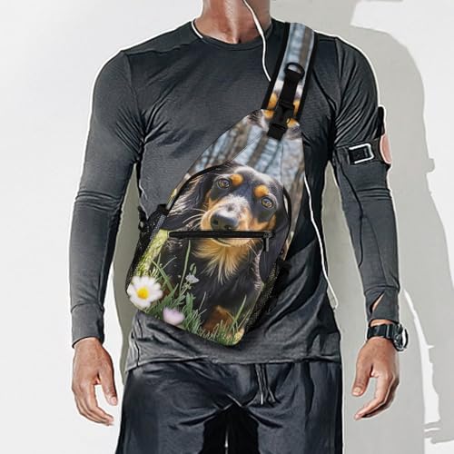 Bolso cruzado casual deportivo para viajes y senderismo miniatura 7