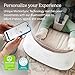 UPPAbaby Mamaroo Smart Swing – Customizable Soothing Modes with MotionSync Technology – Infant Recline + Bluetooth Enabled – Included Newborn Insert – Camila (Dark Green Mélange)