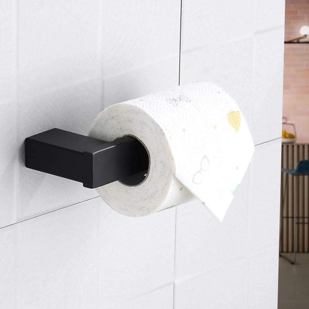 Portarrollos de Papel higiénico Adhesivo de Estilo Vintage, portarrollos de Papel higiénico Autoadhesivo para baño, Cocina, Pegar en la Pared, Acero Inoxidable