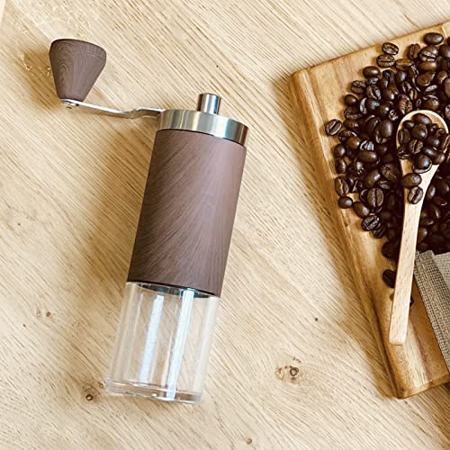 Moulin à café manuel en acier inoxydable durable de haute précision