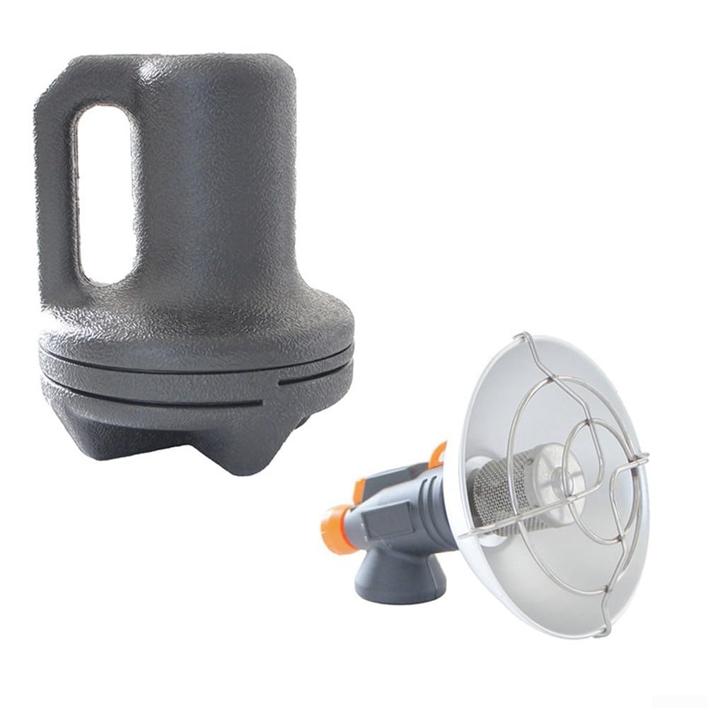 Calentador de propano portátil de 4300 BTU con encendido electrónico, estufa de camping de gas ajustable para caza, pesca, calefacción al aire libre (calentador de campamento)