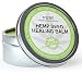 Best Organic Hemp Seed Oil Cold Pressed Healing Cream, New & Improved Formula for Eczema, Psoriasis, Pain, Rash, Jock Itch Relief, Organic Aloe Vera, Coconut, Tamanu, Lavender, Tea Tree Oils 4 oz