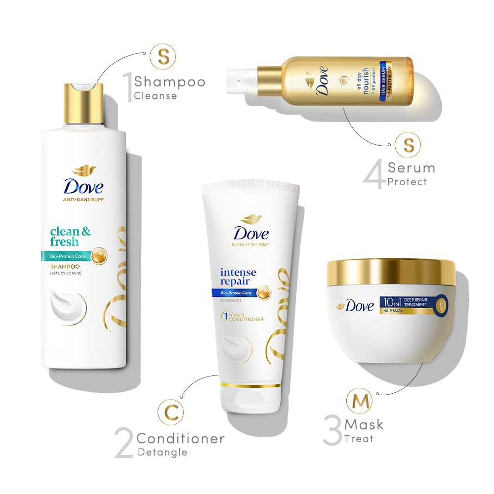 Dove Dandruff Clean & Fresh Shampoo|| 180 ml 3
