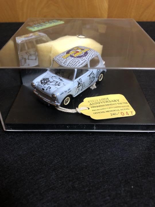 【限定】ミニクーパー　ミニカー　japan mini day 1999年 限定】ミニクーパー ミニカー japan mini day 1999年 限定】mini
