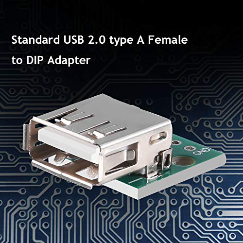 MELIFE 10Pcs USB 2.0 Breakout Board, USB to DIP Adapter 2.54mm Breakout Board 4 Pins Pinboard USB Type A Breakout Board by MELIFE - Used condition - Image 2