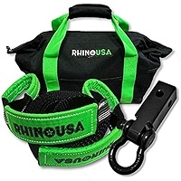 Rhino USA Heavy-Duty Recovery Gear Combos Off-Road Truck Vehicle Recovery Best Offroad Towing Accessories Backed For Life 20 Strap Shackles20 Strap Shackles