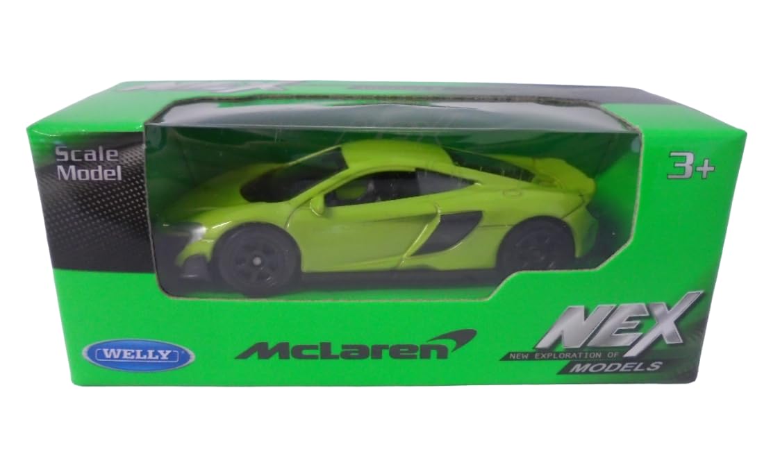 - Welly 3 inches (8 cm) Miniature car MCLAREN 675LT Coupe