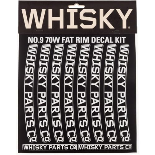 WHISKY - Rim Decal Kit for Two 70w Rims - Light Gray