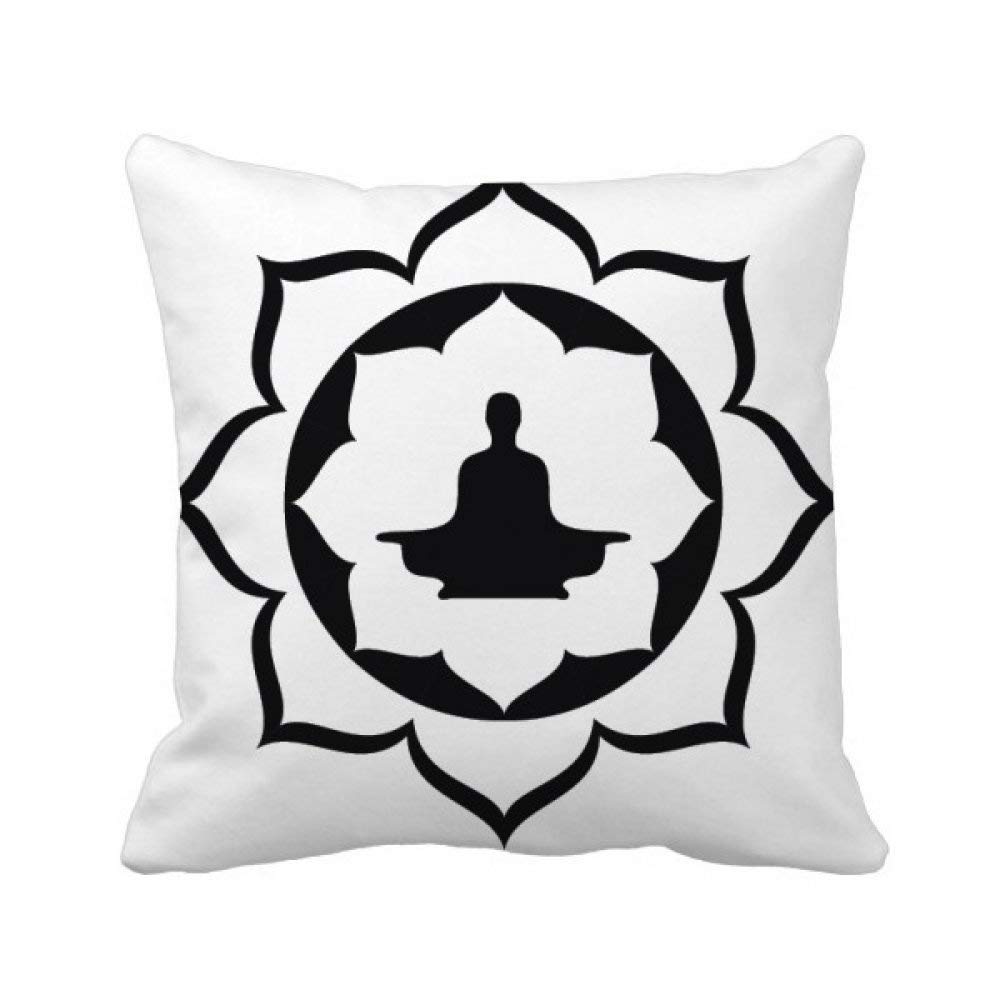 Coussin lotus bouddhiste pour raviver un canapé terne