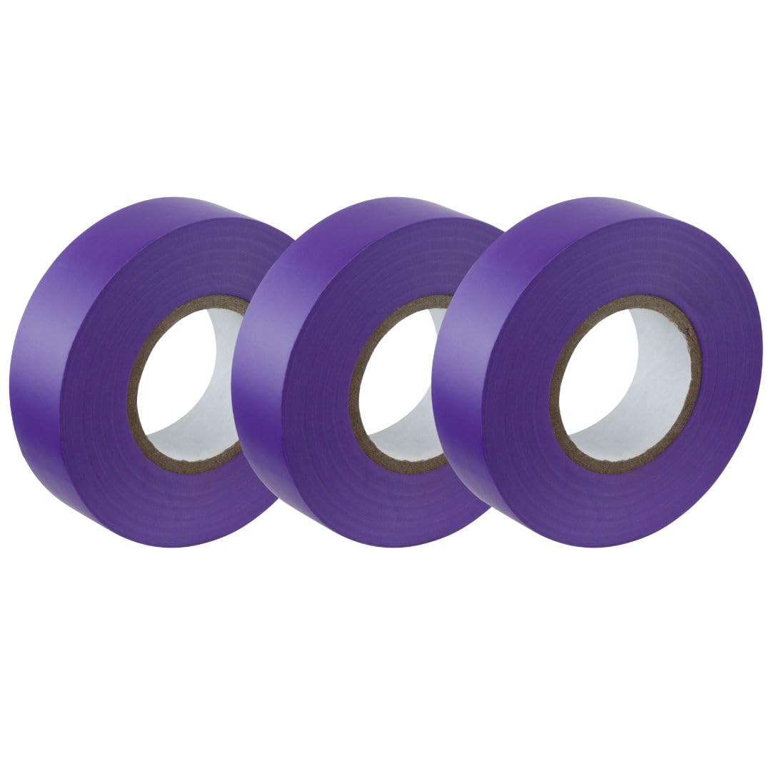 GTSE Purple Electrical Tape, 19mm x 20m, Bulk Box of 100 Rolls - Image 2