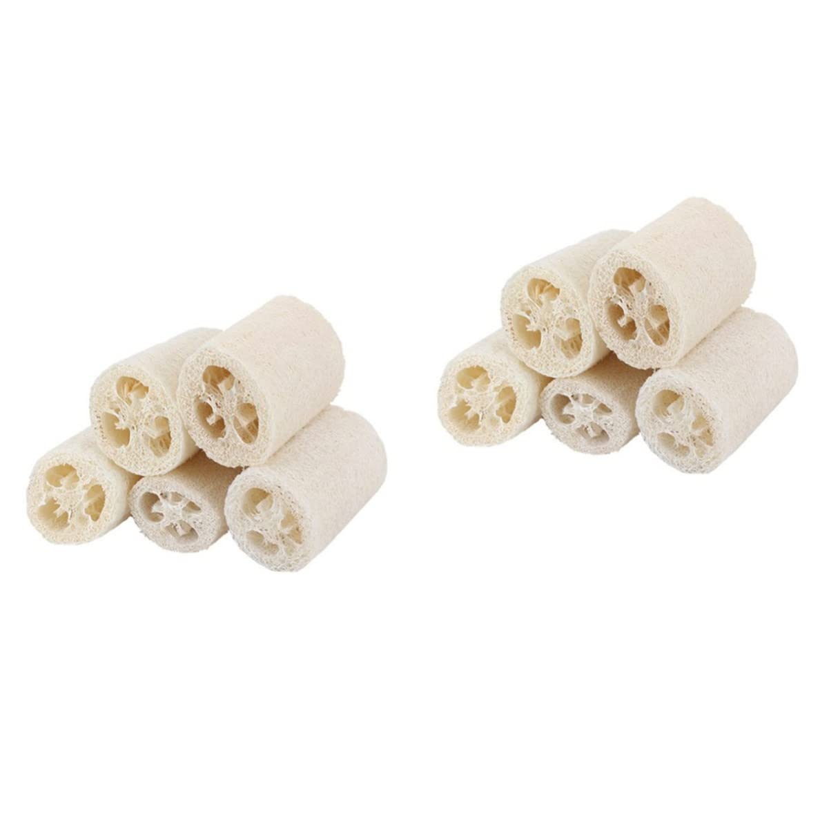 FRCOLOR 10pezzi Spugne Loofah Per e Doccia Scrub Per Esfoliante Fibroso Per La Della e