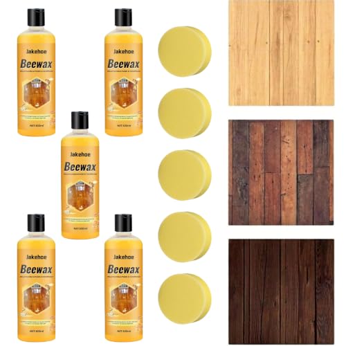 Beewax �Ƌ�p���X���b�N�X �V�R����100% �ؐ��Ƌ�|���b�V�����R���f�B�V���i�[ �V�R���X�ƃ������G�L�X�z�� �Ђъ���h�~ �����ی� 100ml �ؖڔ����� �ȒP�{�H ���Q �����e�i���X ���o�� (100ml*5)