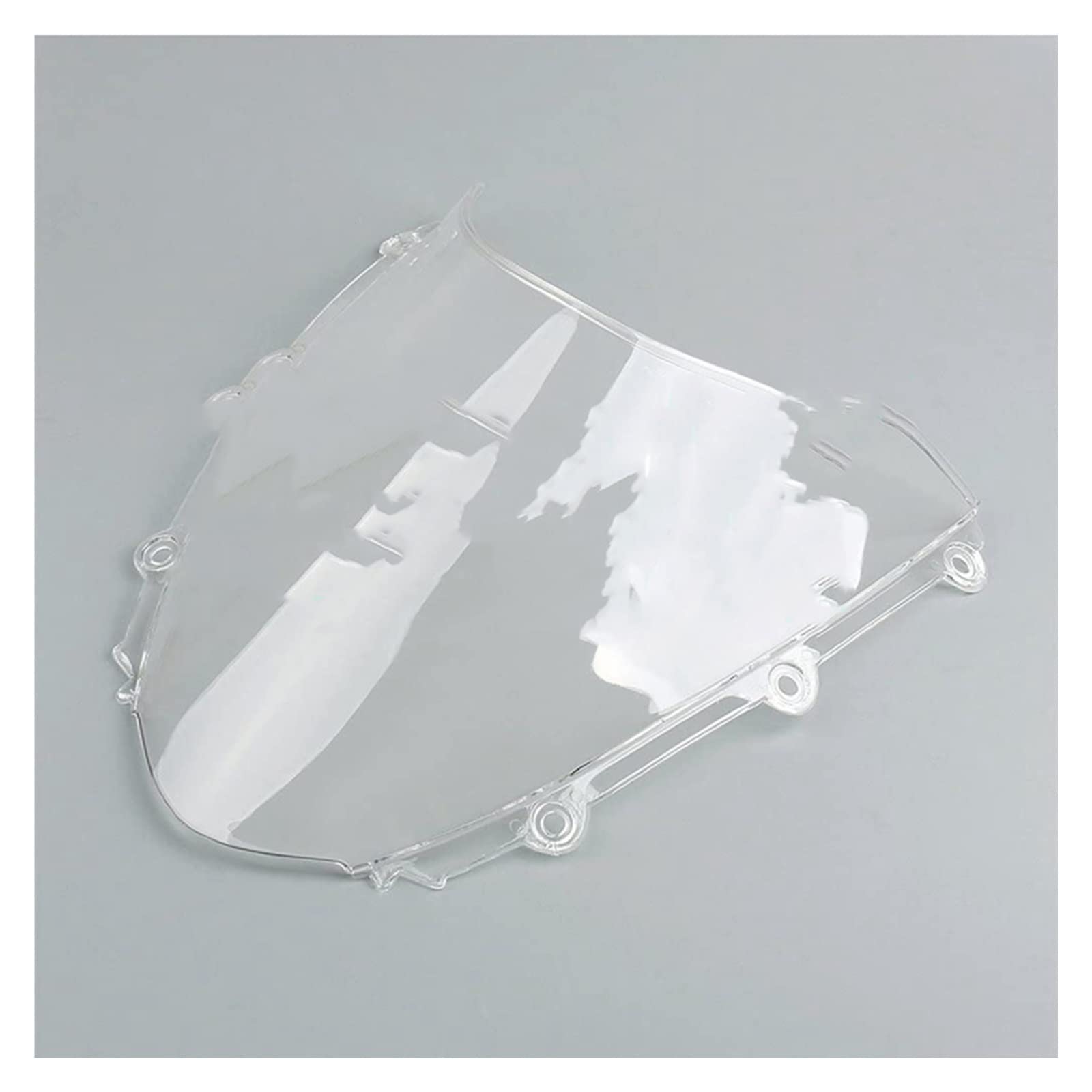 Motorcycle Windshield Fit For Honda CBR 1000RR 2004 2005 2006 2007 Motorcycle ABS Windshield Windscreen Motorbike Wind Deflector(White)
