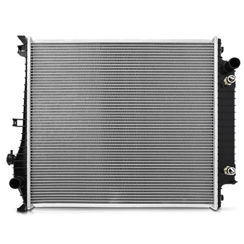 Image of UIU Engine Coolant Radiator with Transmission Oil Cooler Compatible with Ford Explorer 4.0L 4.6L 2006-2010,Explorer Sport Trac 4.0L 4.6L 2007-2010,Mercury Mountaineer 4.0L 4.6L 2006-2010 6L248005AB