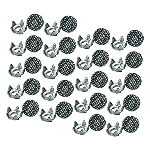 BESTYASH 20pcs Anti-Slip Spikes for Shoes Ice and Snow Traction Stainless Steel Shoes Spikes Climbing and Outdoor Activities