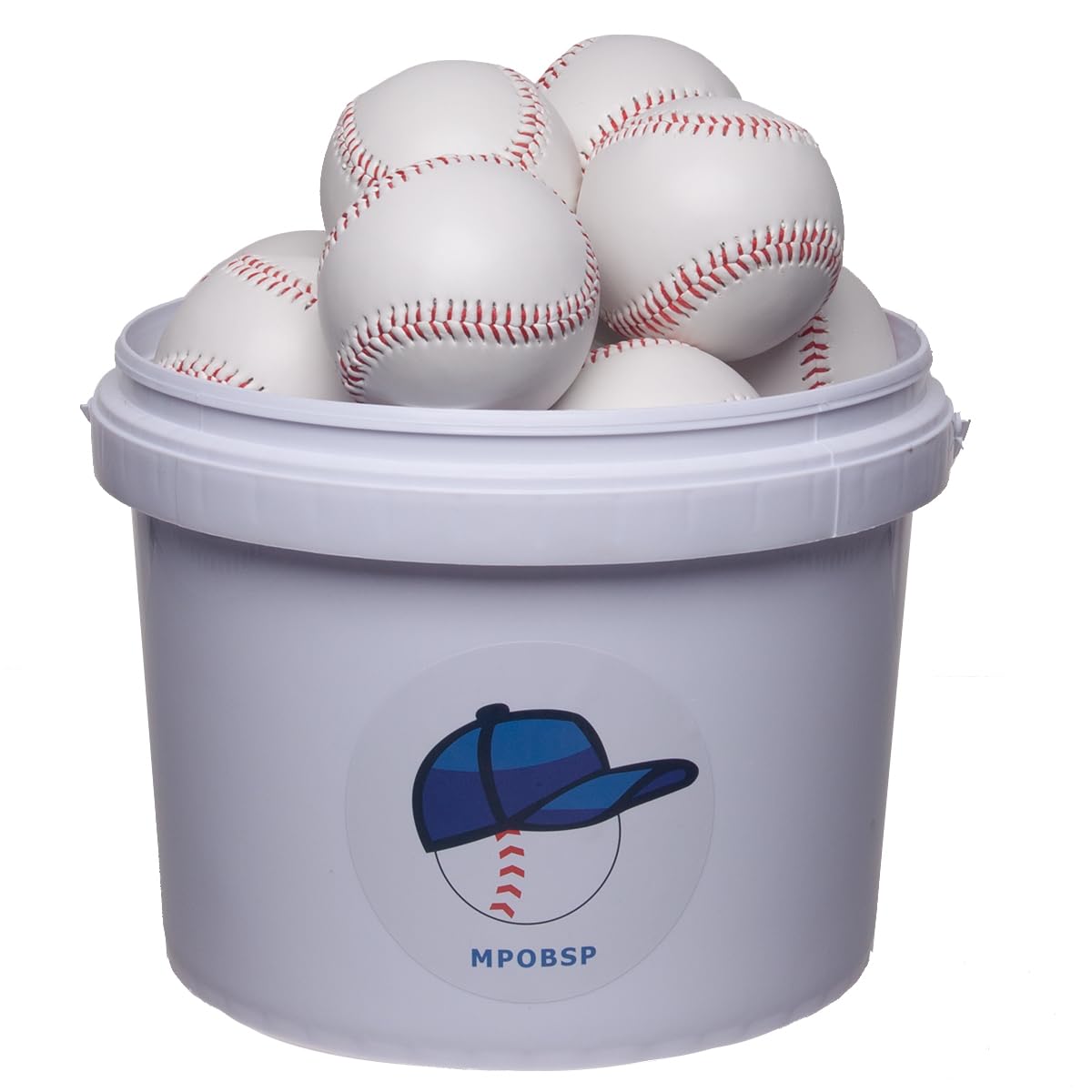 MPOBSP Practice Baseballs Yellow Dimpled Baseball Real Ball for Pitching Machine Ideal for Outdoor Team Sports & Baseball Players Training and Practice (140g Real Hardball Baseball, 12)