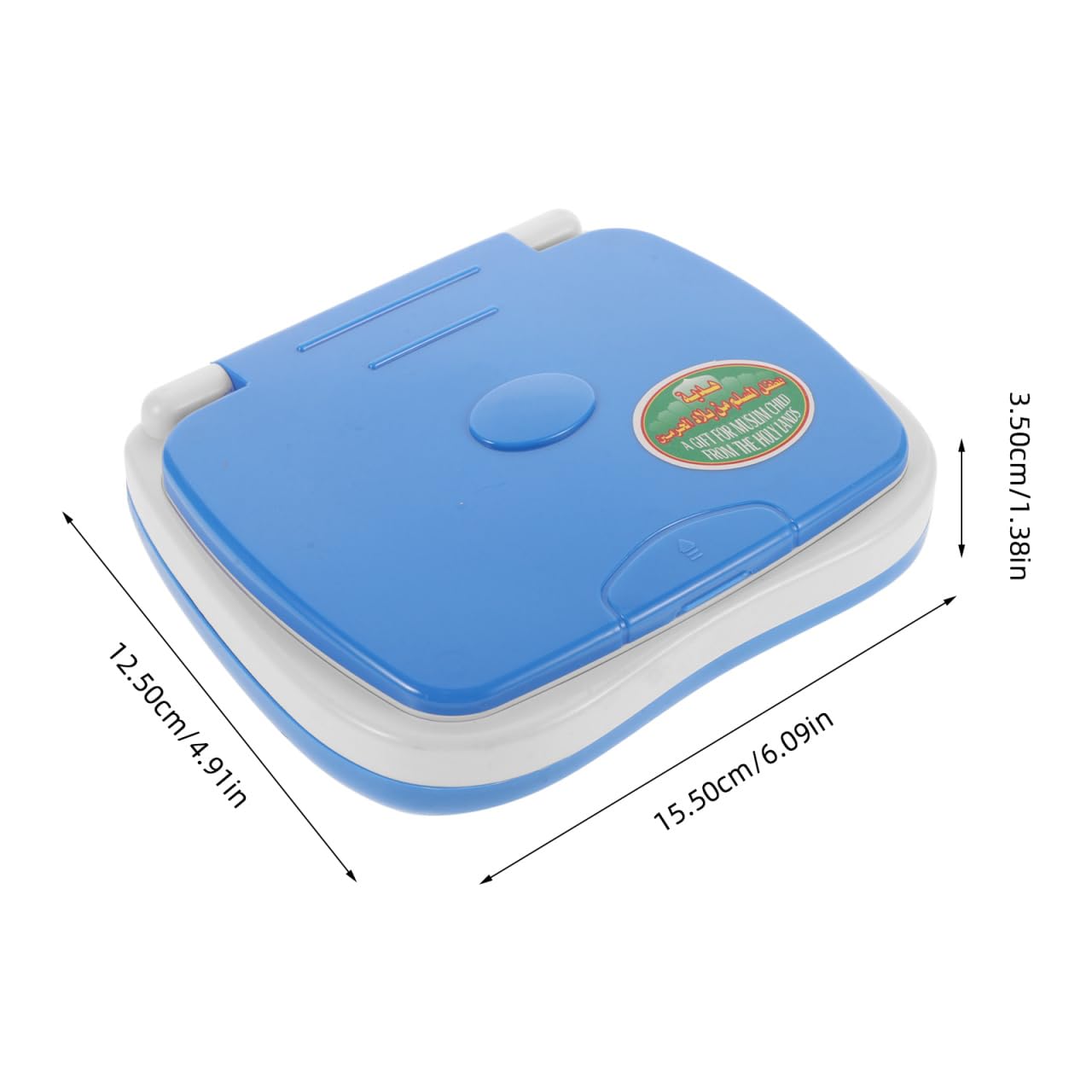 Vaguelly Foldable Touch Learning Machine for Kids with Arabic Language Early Education Toy Laptop Interactive Portable Computer - Image 2